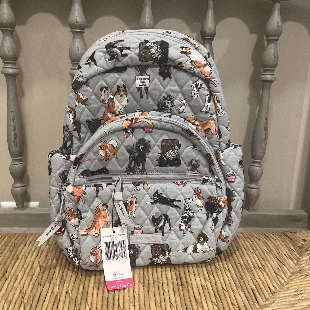 Best in show vera Bradley essential compact backpack